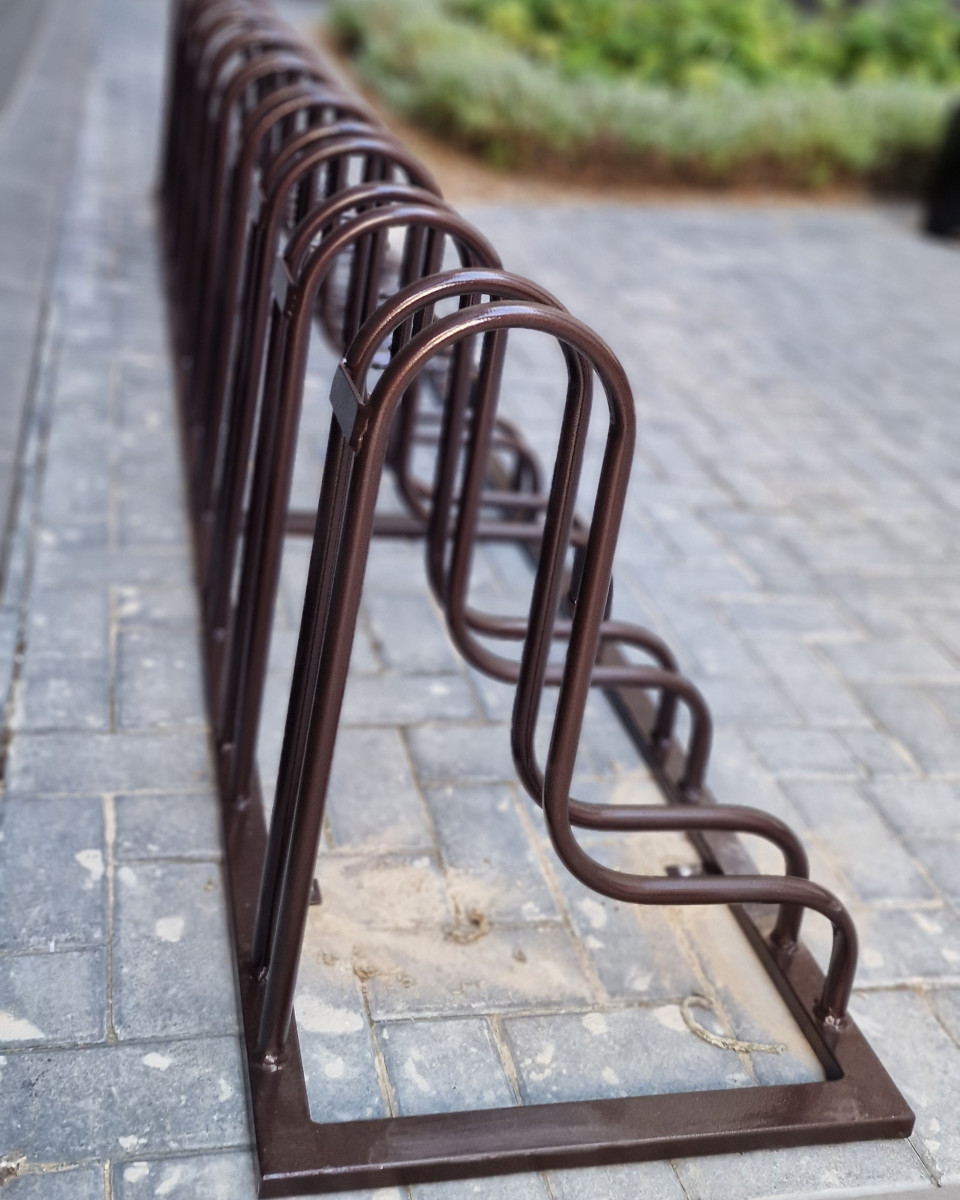 Detaliu tehnic suport biciclete