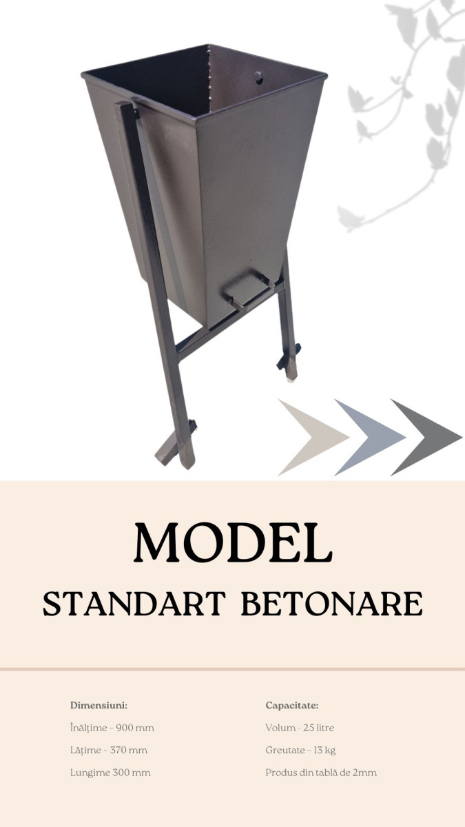 Urnă metalică urbană
