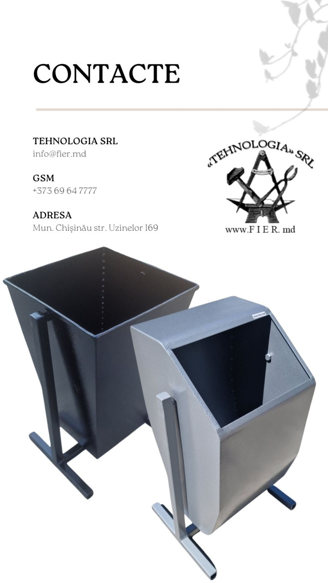 Urnă metalică FIER.MD model 6