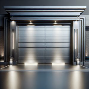 Poți să repeți asta? O poartă care combină frumusețea cu securitatea! Poartă metalică pentru garaj – rezistență, siguranță și eleganță în fiecare detaliu. #portimetal #portigaraj #constructiimd #fiermd