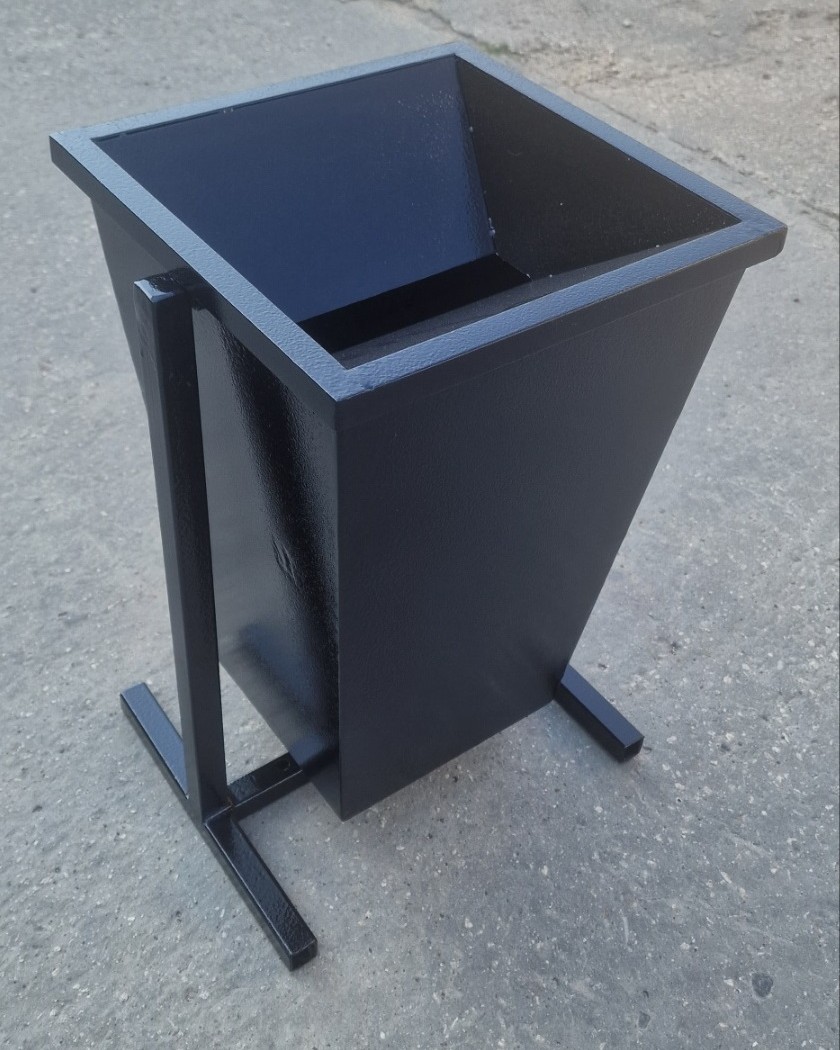 Coș metalic gunoi model 7