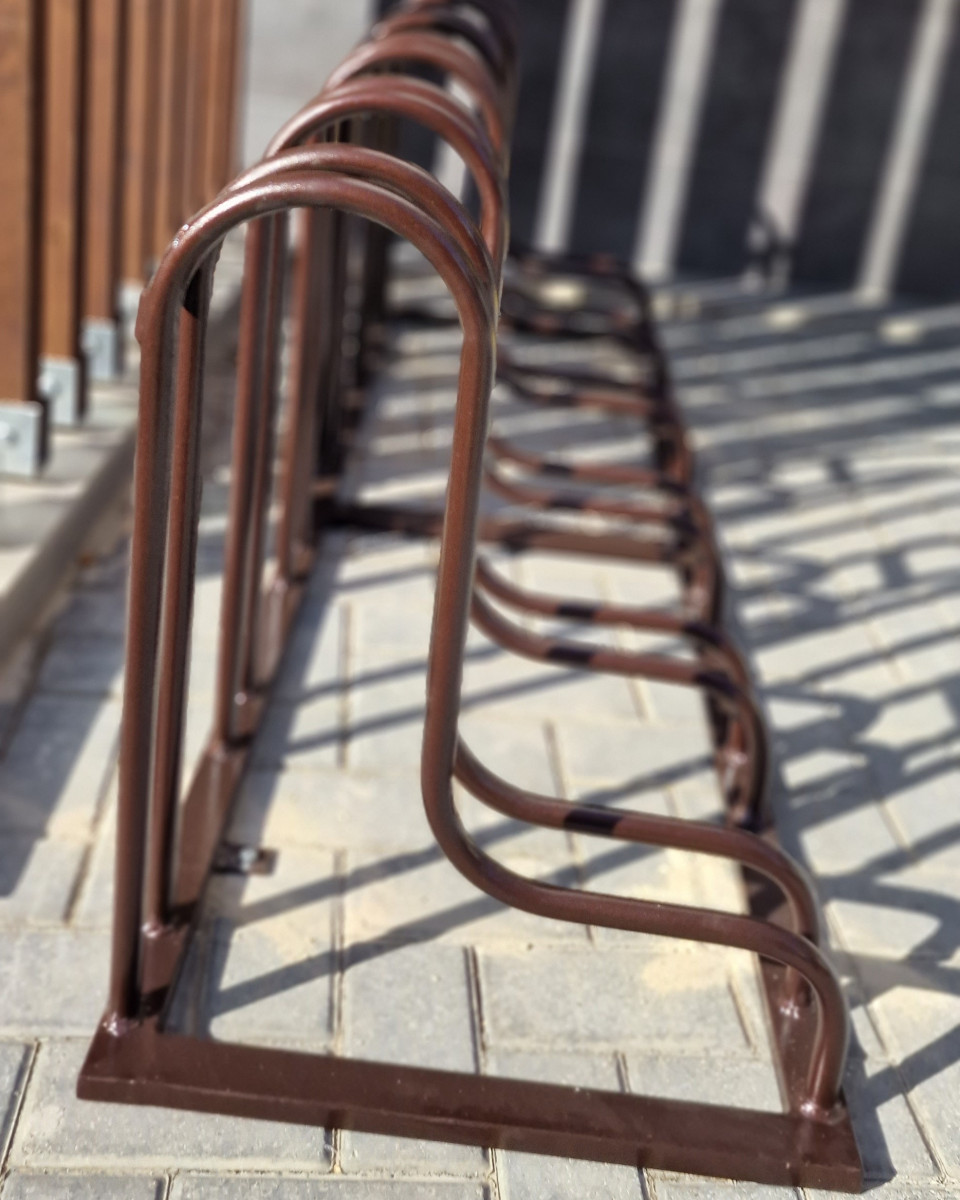 Parcare biciclete - execuție reală