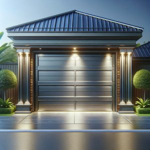 Cum ar fi să intri zilnic pe o poartă modernă, elegantă și sigură? Poartă metalică pentru garaj – rezistență, siguranță și eleganță în fiecare detaliu. #portimetal #portigaraj #constructiimd #fiermd