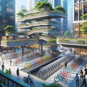 Parcare pentru biciclete din metal, instalare ușoară în fața scării sau în locuri publice. Comandă și montaj la cerere. #parcarebiciclete #bicicleta #amenajariurbane #spatiipublice #TehnologiaSRL
