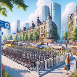 Parcare pentru biciclete care pune ordine fără dramă: adio biciclete pe pereți, pe hol și în fața ușii vecinei. #parcarebiciclete #bikeparking #oras #moldova #metal