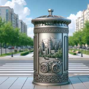 Lipsa unui ladă pentru gunoi creează dezordine și disconfort zilnic #mobilierurban #cosstradal #curatenie #metal #Chisinau