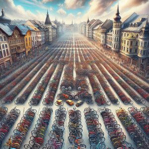 Parcare pentru biciclete care pune ordine fără dramă: adio biciclete pe pereți, pe hol și în fața ușii vecinei. #parcarebiciclete #bikeparking #oras #moldova #metal