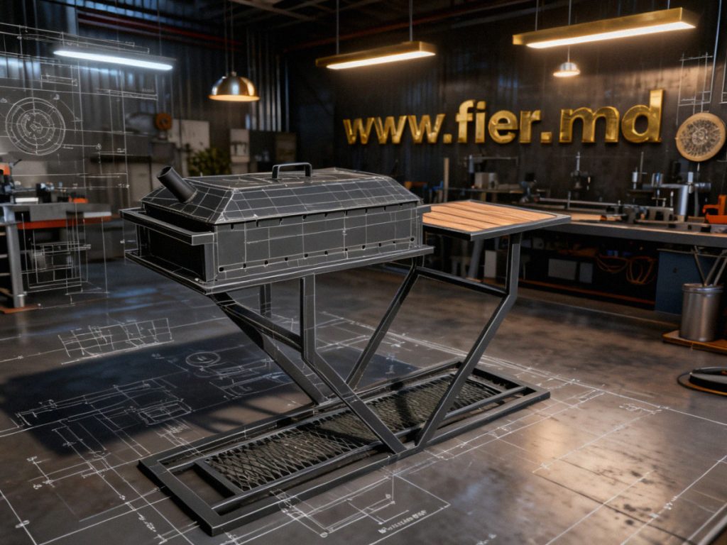 Mai puțin stres, mai mult gust. #carcas #ancorare #beton #metal #fiermd #grill