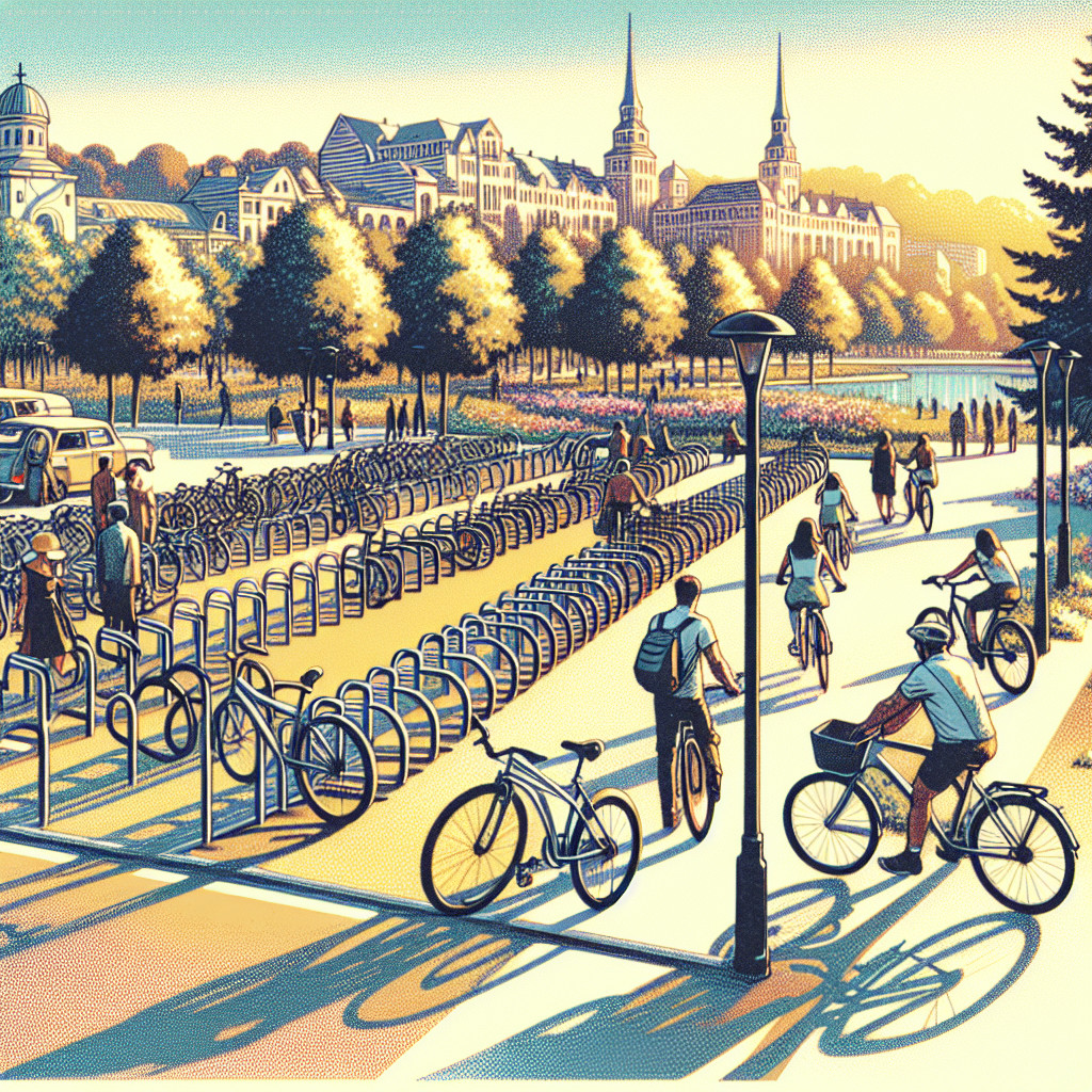 De ce e necesară o parcare pentru biciclete în locuri publice: ordine, siguranță și respect pentru comunitate. #parcarebiciclete #bikeparking #oras #moldova #metal