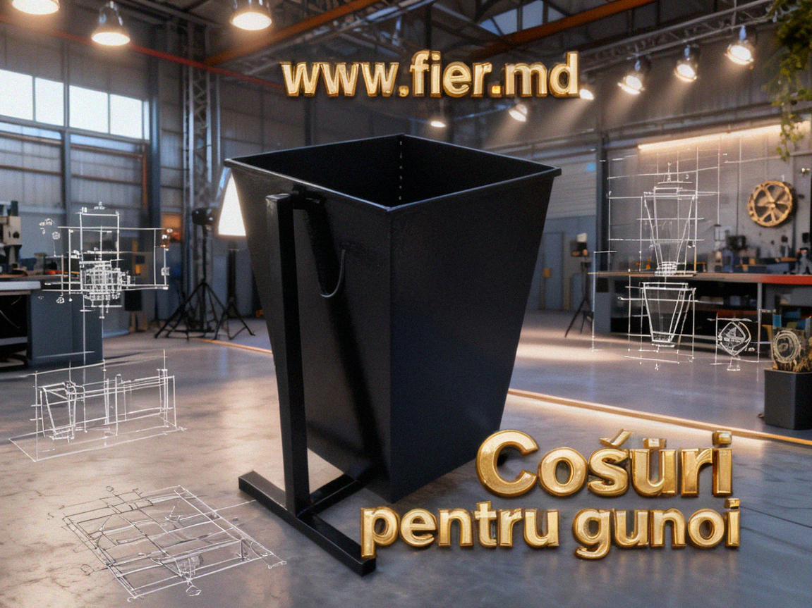 Urnă din metal produs din metal pentru utilizare intensă în spații urbane #cosstradal #metal #mobilierurban #Chisinau #curatenie