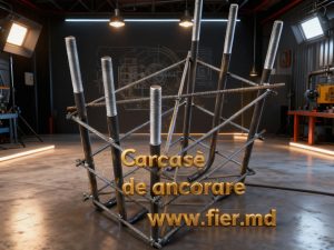 Calitatea ancorării se vede în timp. #carcas #ancorare #beton #metal #fiermd #industrial #santier
