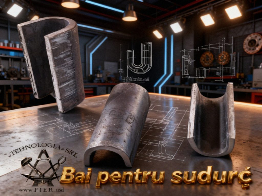 Vană pentru sudură pentru structuri metalice soluție pentru prinderi și îmbinări
