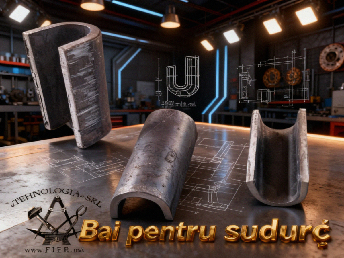 Vană pentru sudură pentru structuri metalice soluție pentru prinderi și îmbinări