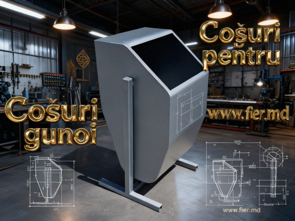 Urnă din metal necesar pentru menținerea curățeniei în spații publice #metal #cosstradal #Chisinau #curatenie #mobilierurban