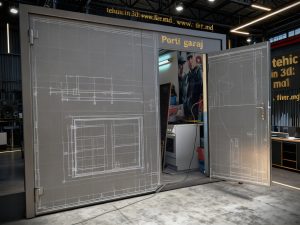 Ai visat vreodată la o poartă care să îți aducă liniște și eleganță? Poartă metalică pentru garaj – rezistență, siguranță și eleganță în fiecare detaliu. #portimetal #portigaraj #constructiimd #fiermd