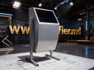 Urnă din metal care pune ordine fără afișe și certuri #metal #curatenie #cosstradal #mobilierurban #Chisinau