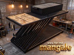 Grosimea face diferența la fiecare utilizare. #carcas #ancorare #beton #metal #fiermd #loft #bbq