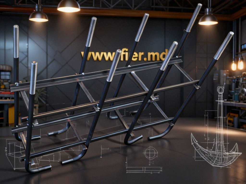 Te-ai întrebat vreodată de ce unele construcții rezistă mai bine? Secretul e în carcasele de ancorare! #carcasancorare #ancoremetalice #constructiimd #fiermd