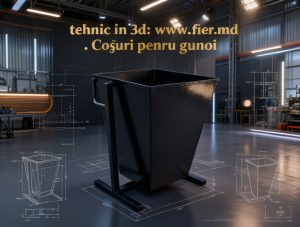 Coș stradal necesar pentru menținerea curățeniei în spații publice #Chisinau #metal #cosstradal #mobilierurban #curatenie