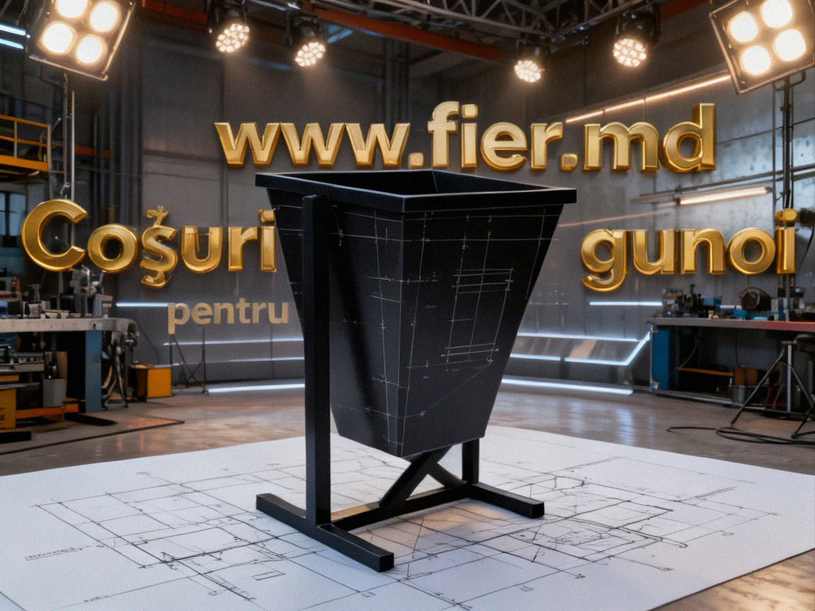 Urnă din metal necesar pentru menținerea curățeniei în spații publice #mobilierurban #metal #cosstradal #curatenie #Chisinau