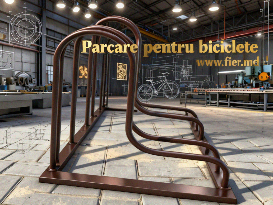 Cum producem parcări pentru biciclete: oțel, rigidizare, protecție anticorozivă și montaj corect pentru utilizare zilnică. #parcarebiciclete #bikeparking #oras #moldova #metal