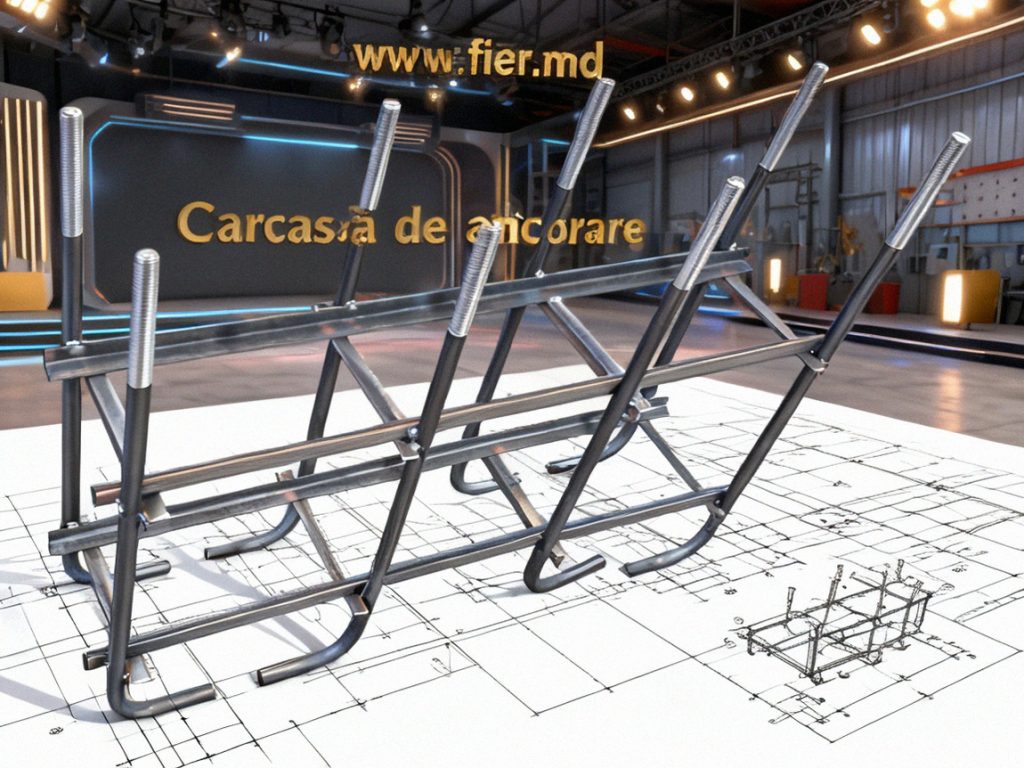 Structura stă calmă doar cu ancorare bună. #carcas #ancorare #beton #metal #fiermd #santier #industrial