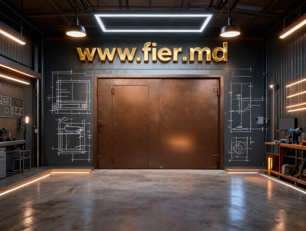 Ai nevoie de siguranță, eleganță și durabilitate? Soluția e poarta metalică. Poartă metalică pentru garaj – rezistență, siguranță și eleganță în fiecare detaliu. #portimetal #portigaraj #constructiimd #fiermd