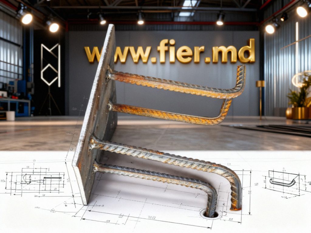 Componente metal in beton elemente proiectate pentru integrare si rezistenta suplimentara