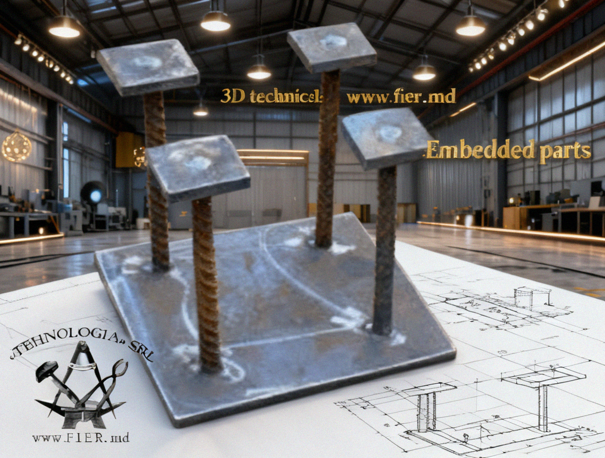 Elemente metalice pentru beton armat cu certificat de conformitate